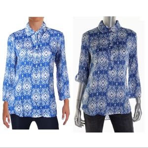 FELICITE HI-LOW BLOUSE